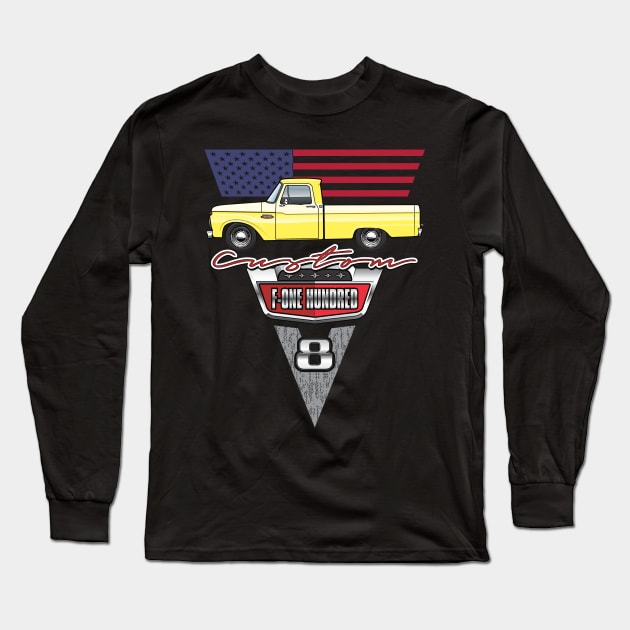 Custom F-100 Long Sleeve T-Shirt by JRCustoms44